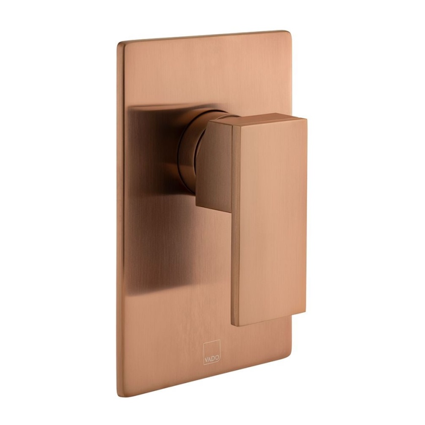 Cutout image of Vado Individual Notion Brushed Bronze Manual Shower Valve